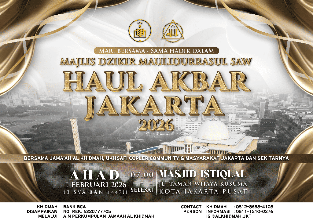 Majlis Dzikir Maulidurrasul SAW & Haul Akbar Jakarta